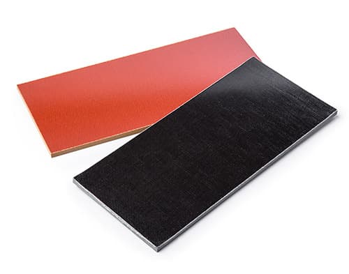 Red and Black Canvas Phenolic