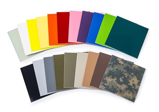 G10 sheet in different colors