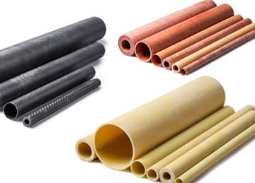 Group of differently sized tubing