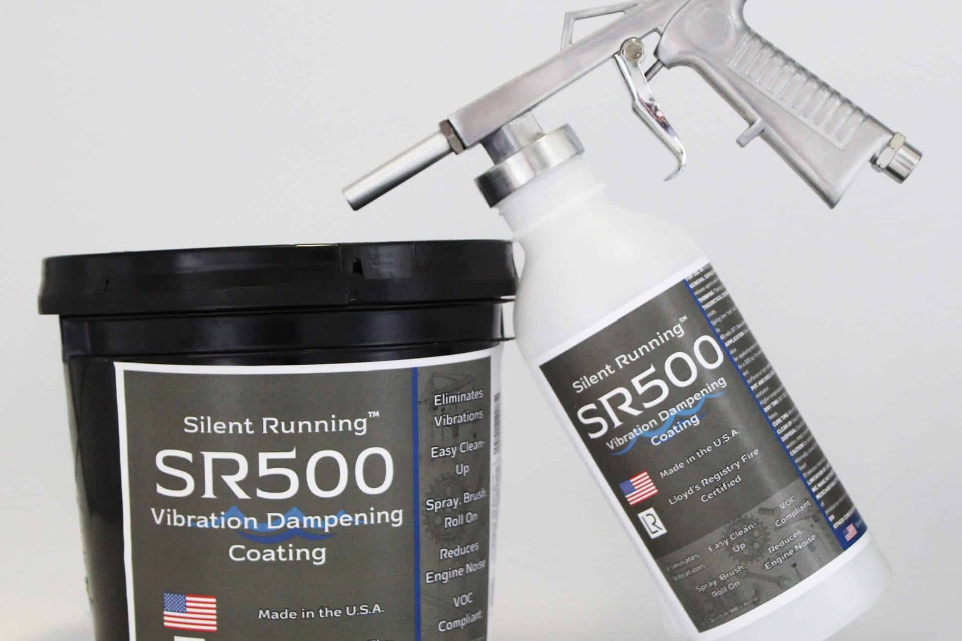 silent running vibration dampening